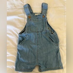 NWOT 24 M Little Planet Denim Overalls